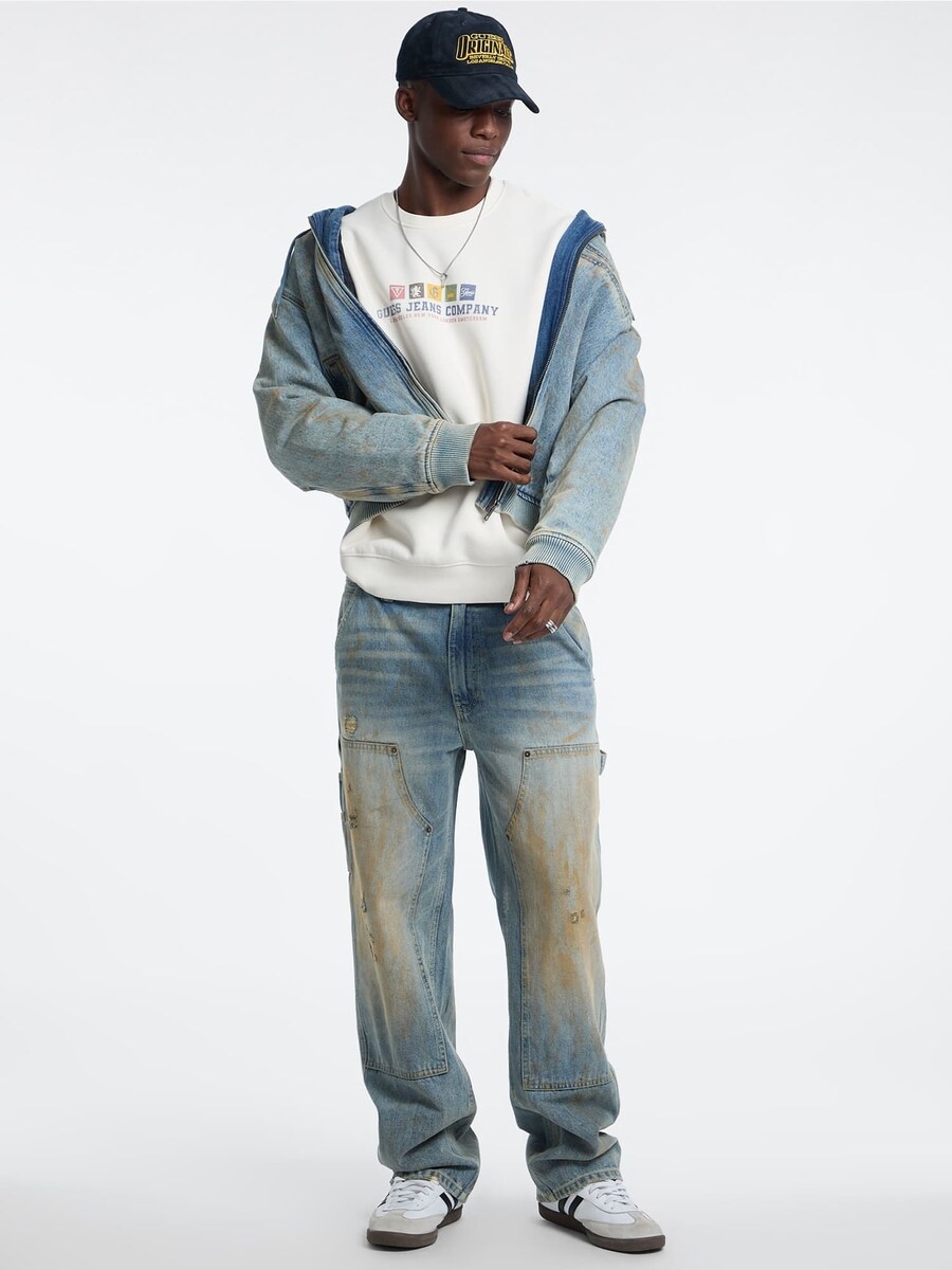 Обычные джинсы GUESS, синий
Обычные джинсы GUESS, синий