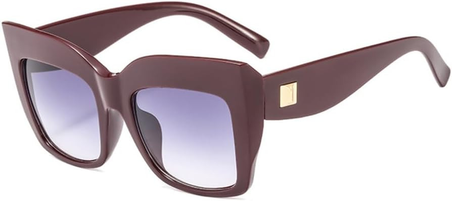 Винтажные солнцезащитные очки для женщин и мужчин, большая оправа, градиентные солнцезащитные очки, женские очки с защитой от УФ-излучения UV400 LANGSER, C25 Wine Red-grey
Винтажные солнцезащитные очки для женщин и мужчин, большая оправа, градиентные солнцезащитные очки, женские очки с защитой от УФ-излучения UV400 LANGSER, C25 Wine Red-grey