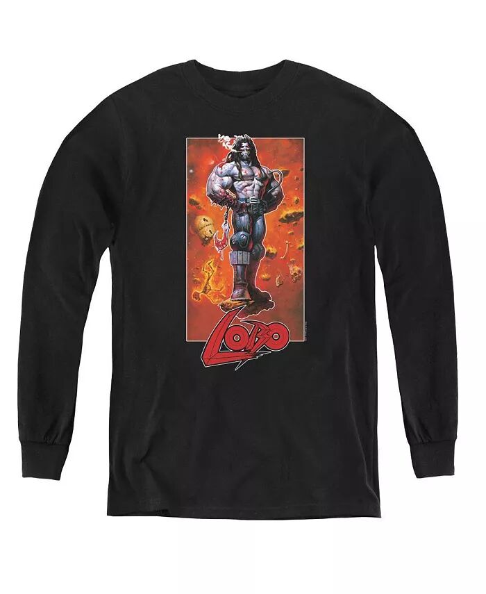 Свитшот с длинным рукавом Boys of America Youth Lobo Pose Justice League, черный
Свитшот с длинным рукавом Boys of America Youth Lobo Pose Justice League, черный