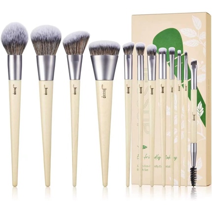 Набор кистей для макияжа Vegan Brushes Premium Eco-friendly Synthetic Powder Foundation Highlight Concealer Eyeshadow Shaver Eyebrow Liner Spoolie Brush Set Burlywood Jessup
Набор кистей для макияжа Vegan Brushes Premium Eco-friendly Synthetic Powder Foundation Highlight Concealer Eyeshadow Shaver Eyebrow Liner Spoolie Brush Set Burlywood Jessup