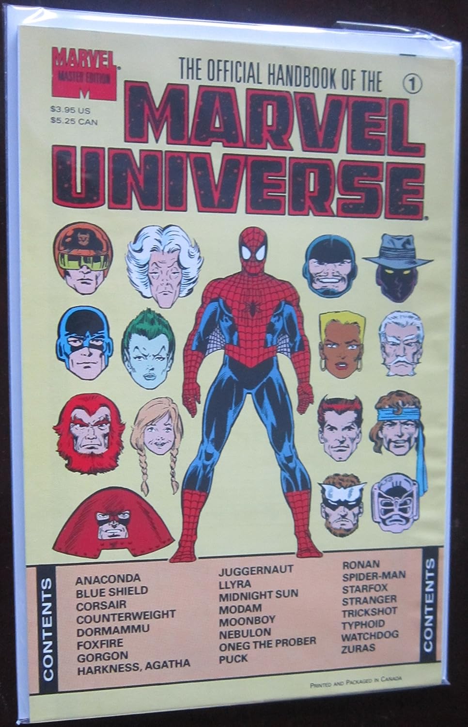 Official Handbook of the Marvel Universe Master Edition #1 (Marvel)
Official Handbook of the Marvel Universe Master Edition #1 (Marvel)