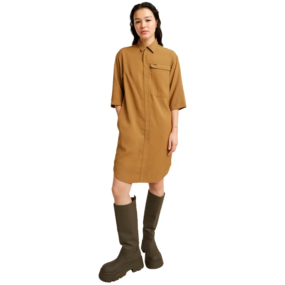 Платье G-Star Cargo Tunic, коричневый
Платье G-Star Cargo Tunic, коричневый