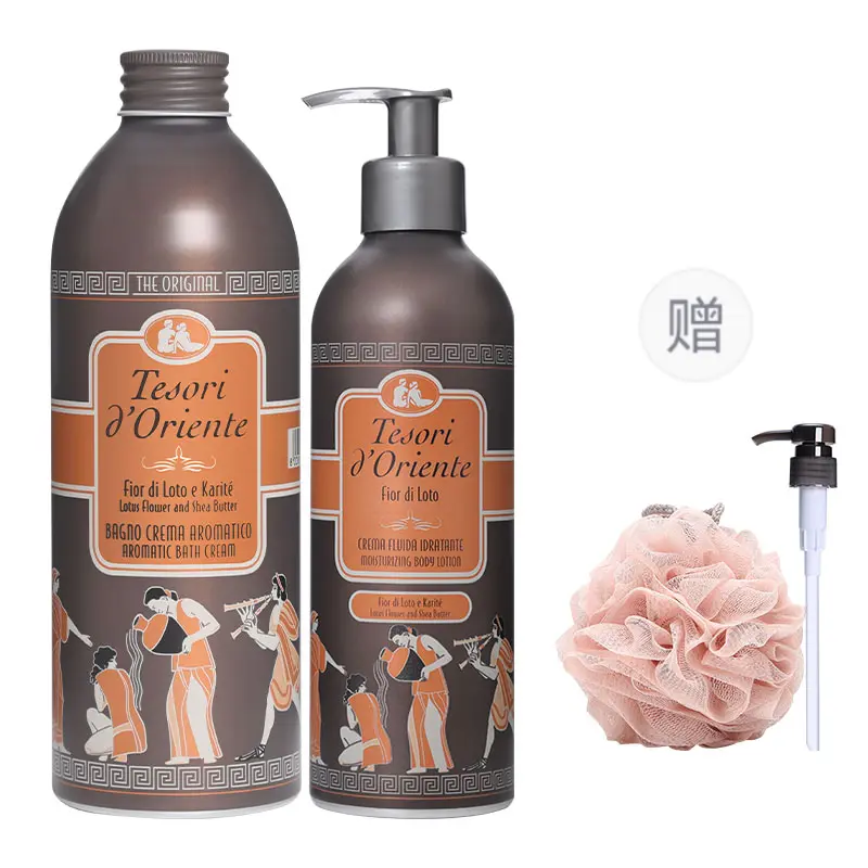 Очищающий гель для тела и питательный защитный крем-лосьон набор 500мл+300мл Tesori D'Oriente, Water lotus (500ml+350ml)
Очищающий гель для тела и питательный защитный крем-лосьон набор 500мл+300мл Tesori D'Oriente, Water lotus (500ml+350ml)