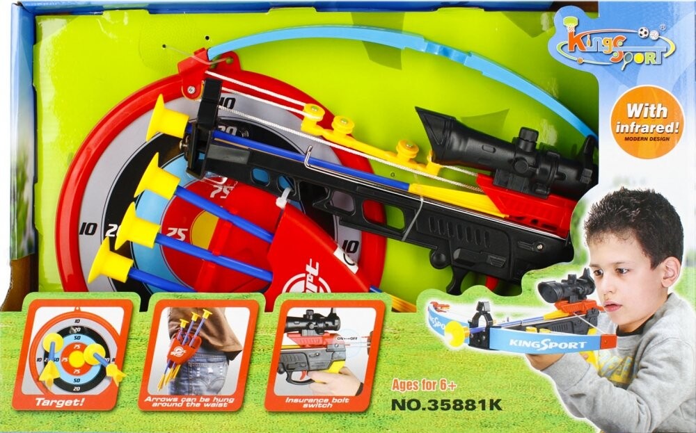 Mega Creative, Арбалет с аксессуарами, 337440
Mega Creative, Арбалет с аксессуарами, 337440