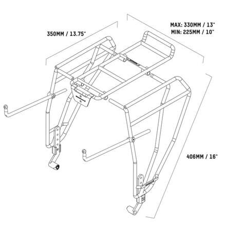 Крепление для толстых велосипедов Outpost Blackburn, цвет One Color
Крепление для толстых велосипедов Outpost Blackburn, цвет One Color