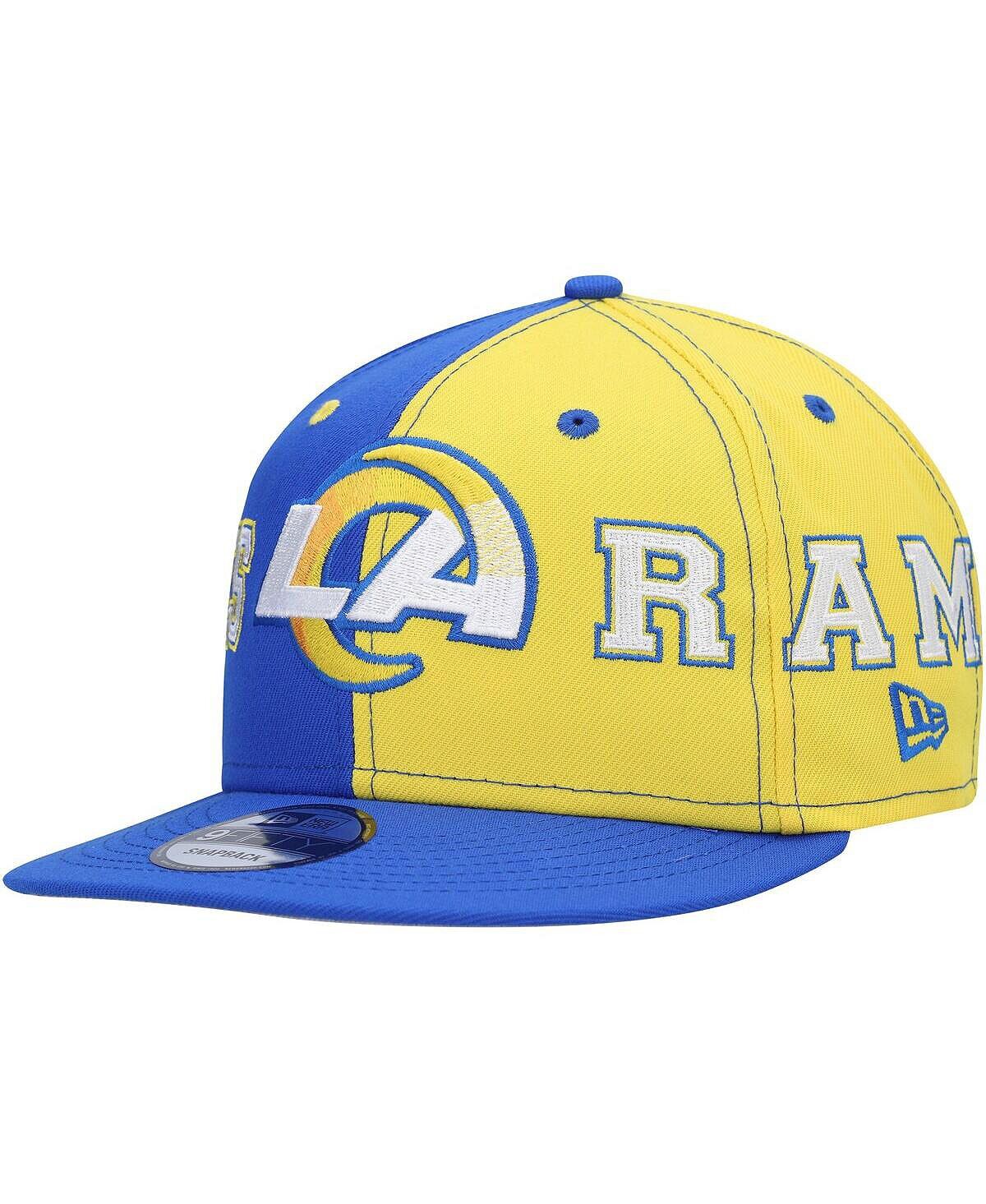 Мужская бейсболка Royal, золотого цвета Los Angeles Rams Team Split 9Fifty Snapback New Era
Мужская бейсболка Royal, золотого цвета Los Angeles Rams Team Split 9Fifty Snapback New Era