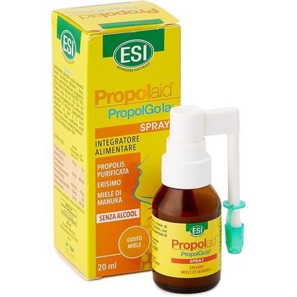 ESI Propolaid Manuka Мед, прополис и живая горчица 20 мл
ESI Propolaid Manuka Мед, прополис и живая горчица 20 мл