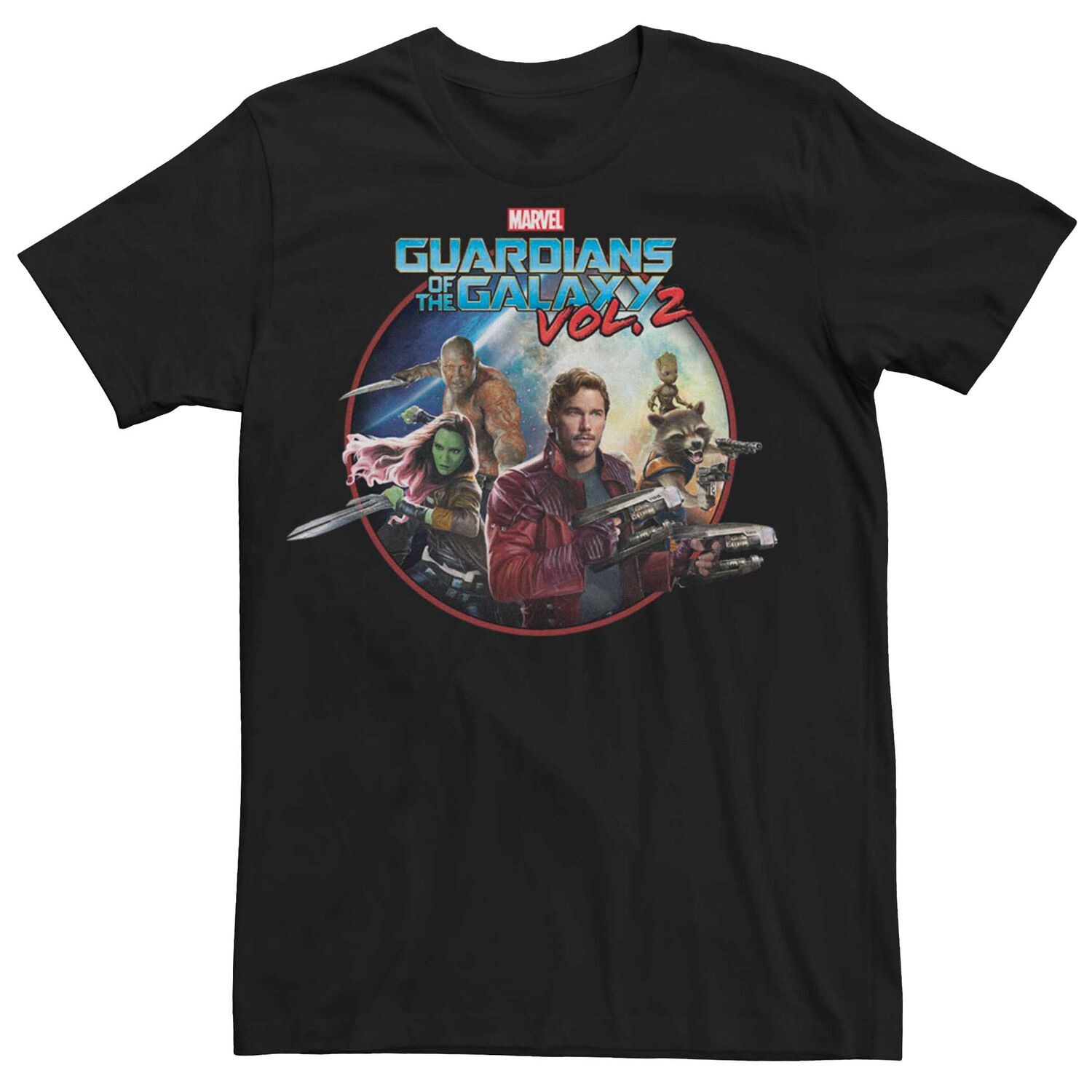 Мужская круглая футболка Marvel Guardians Of The Galaxy 2 Group Licensed Character
Мужская круглая футболка Marvel Guardians Of The Galaxy 2 Group Licensed Character