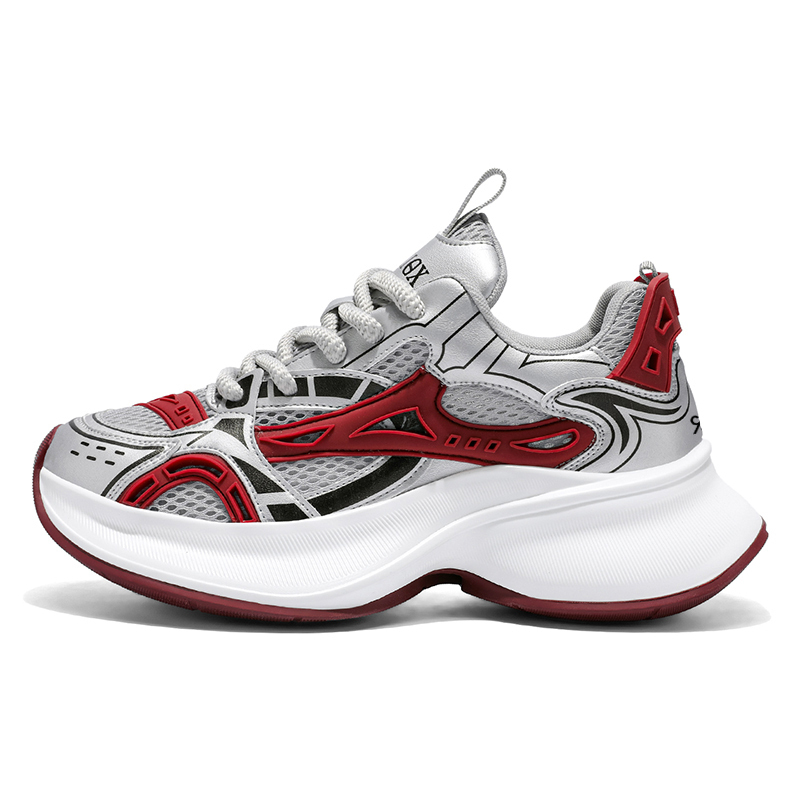 Colorful Creations Низкие массивные кроссовки мужские бело-красные, цвет White Red
Colorful Creations Низкие массивные кроссовки мужские бело-красные, цвет White Red