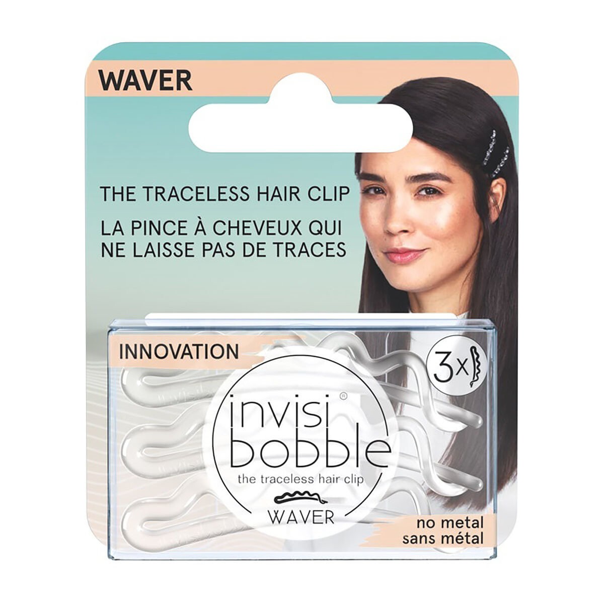 Заколки для волос Invisibobble, Waver Crystal Clear 3 шт
Заколки для волос Invisibobble, Waver Crystal Clear 3 шт