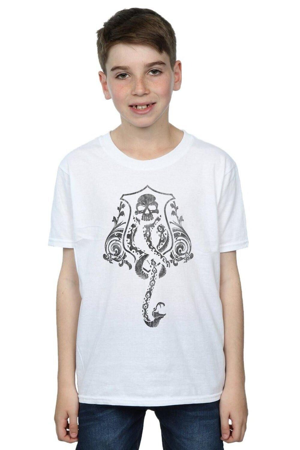 Футболка Dark Mark Crest Harry Potter, белый
Футболка Dark Mark Crest Harry Potter, белый