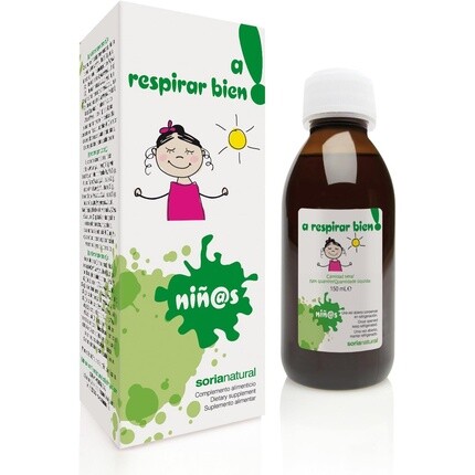 Детский сироп "Чтобы хорошо дышать" 150мл, Soria Natural
Детский сироп "Чтобы хорошо дышать" 150мл, Soria Natural
