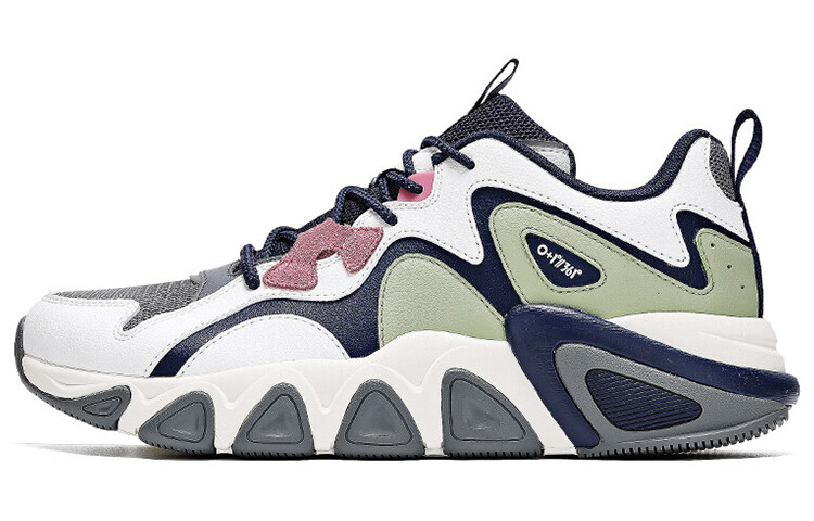 Кроссовки мужские толстые низкие серый/синий 361°
Кроссовки мужские толстые низкие серый/синий 361°