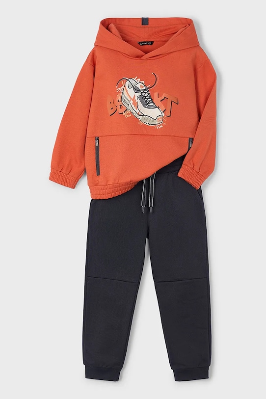 Детский спортивный костюм Mayoral, оранжевый
Детский спортивный костюм Mayoral, оранжевый