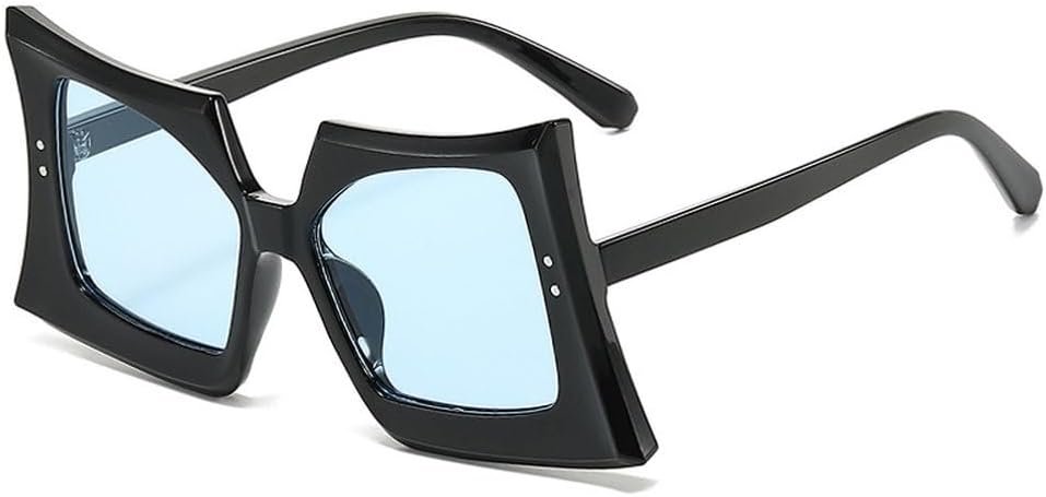 Винтажные солнцезащитные очки неправильной формы для женщин, солнцезащитные очки с градиентными линзами, ретро-очки для женщин, защита от ультрафиолета UV400 TYUVIVO, Black-blue
Винтажные солнцезащитные очки неправильной формы для женщин, солнцезащитные очки с градиентными линзами, ретро-очки для женщин, защита от ультрафиолета UV400 TYUVIVO, Black-blue