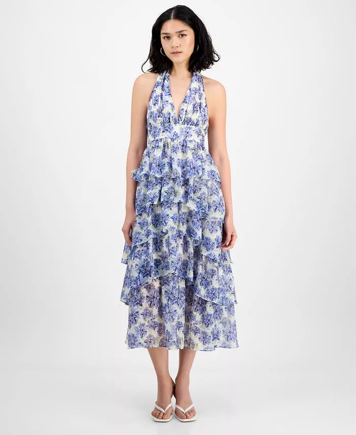 Женское многоярусное платье макси с принтом «Одесса» En Saison, синий
Женское многоярусное платье макси с принтом «Одесса» En Saison, синий