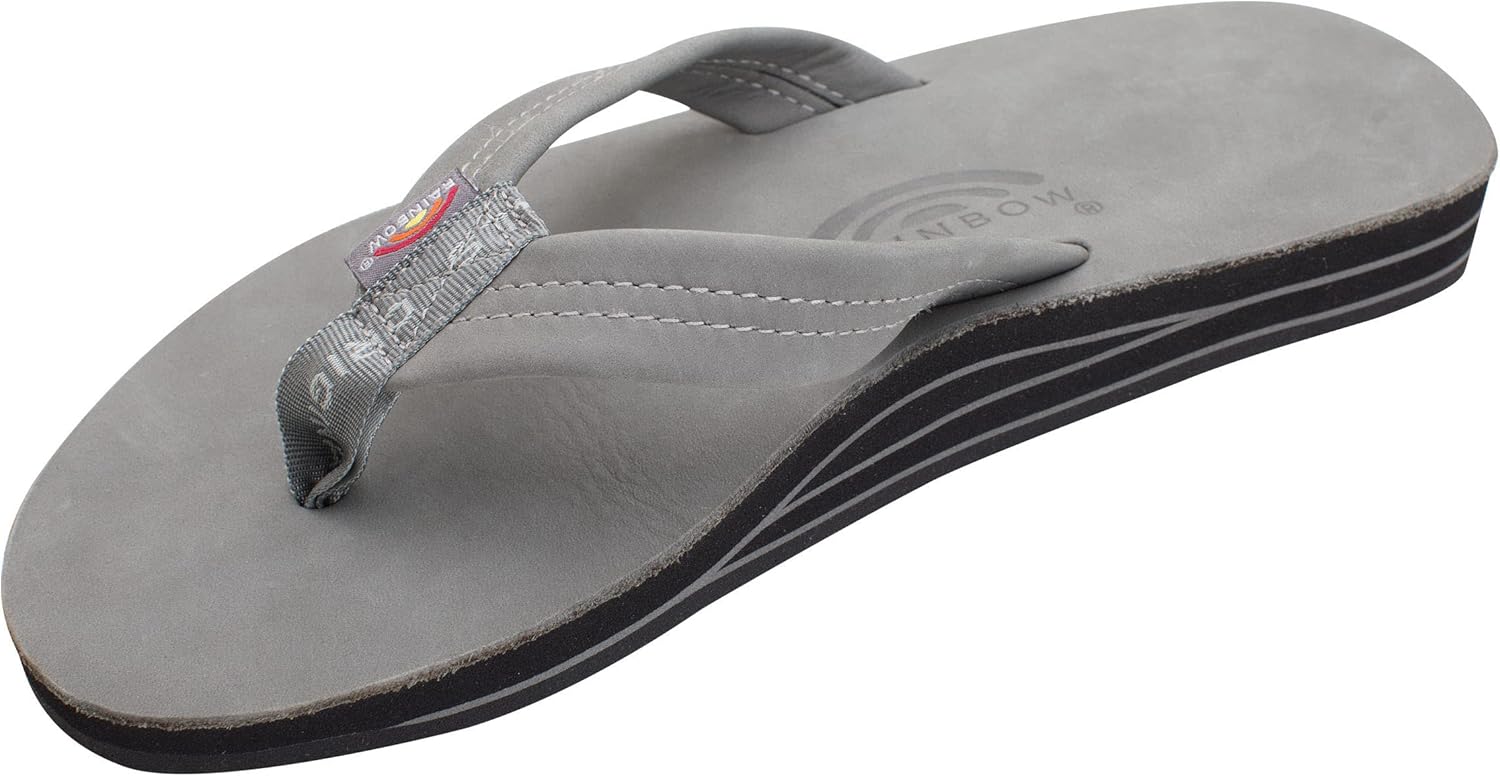 Мужские сандалии Rainbow с двойным слоем кожи и поддержкой свода стопы Rainbow Sandals, серый
Мужские сандалии Rainbow с двойным слоем кожи и поддержкой свода стопы Rainbow Sandals, серый