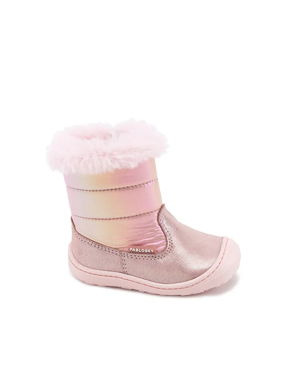 Розовые кожаные сапожки для девочки Pablosky
Розовые кожаные сапожки для девочки Pablosky