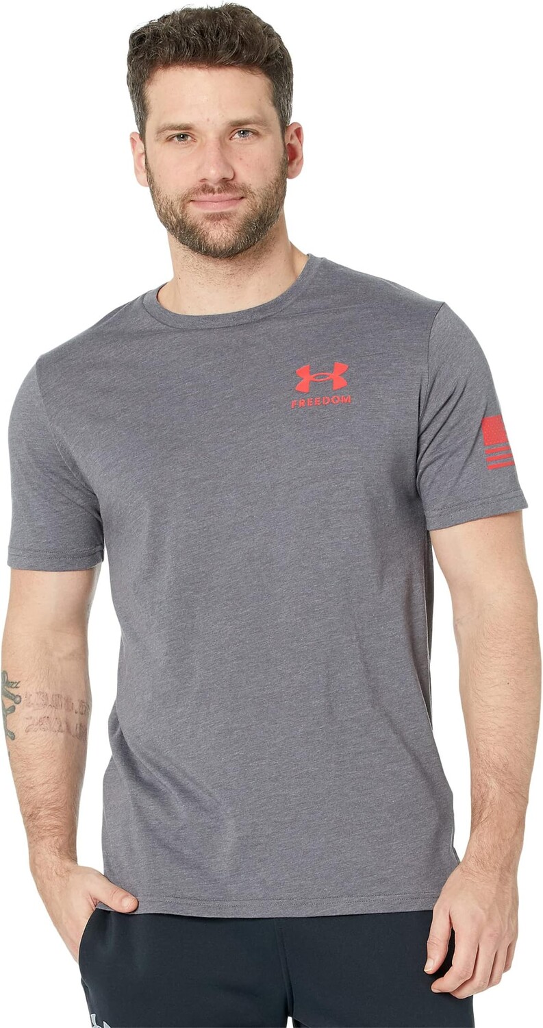 Новая футболка с флагом свободы Under Armour, цвет Charcoal Medium Heather/Red
Новая футболка с флагом свободы Under Armour, цвет Charcoal Medium Heather/Red