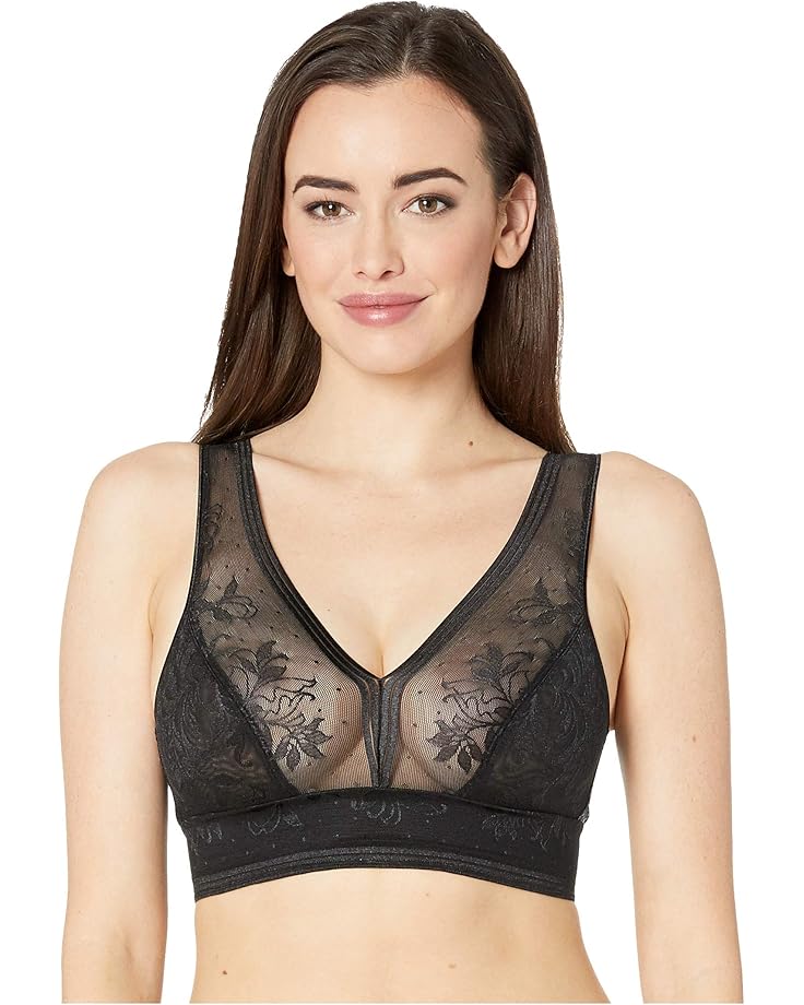 Бюстгальтер Wacoal Net Effect Soft Cup Bra 810340, черный 
Бюстгальтер Wacoal Net Effect Soft Cup Bra 810340, черный