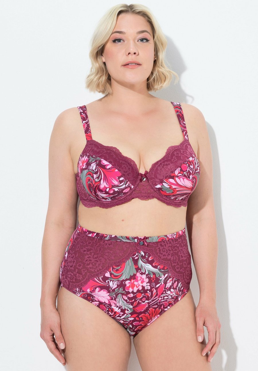 Бюстгальтер Ulla Popken Underwired bra, Aubergine/Purple
Бюстгальтер Ulla Popken Underwired bra, Aubergine/Purple
