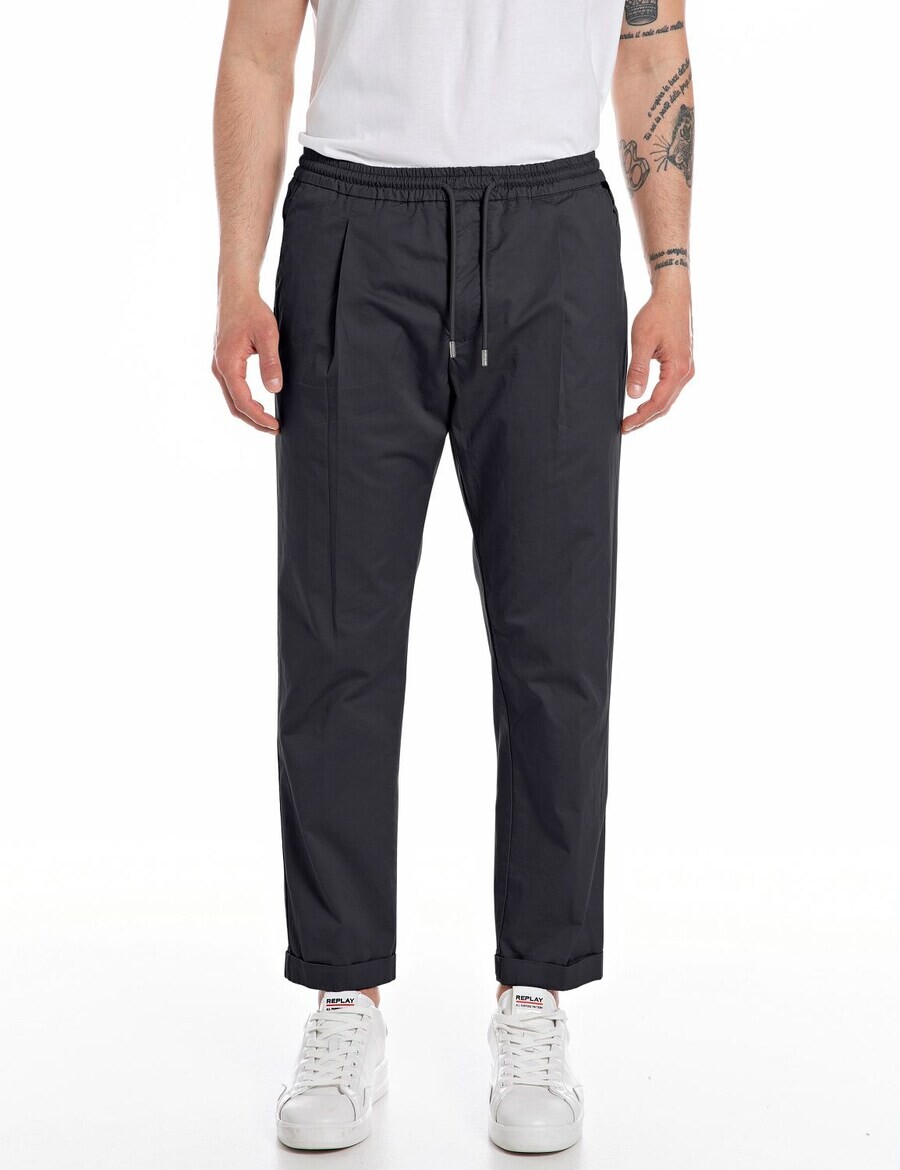 Брюки REPLAY Loose fit Pants, черный
Брюки REPLAY Loose fit Pants, черный