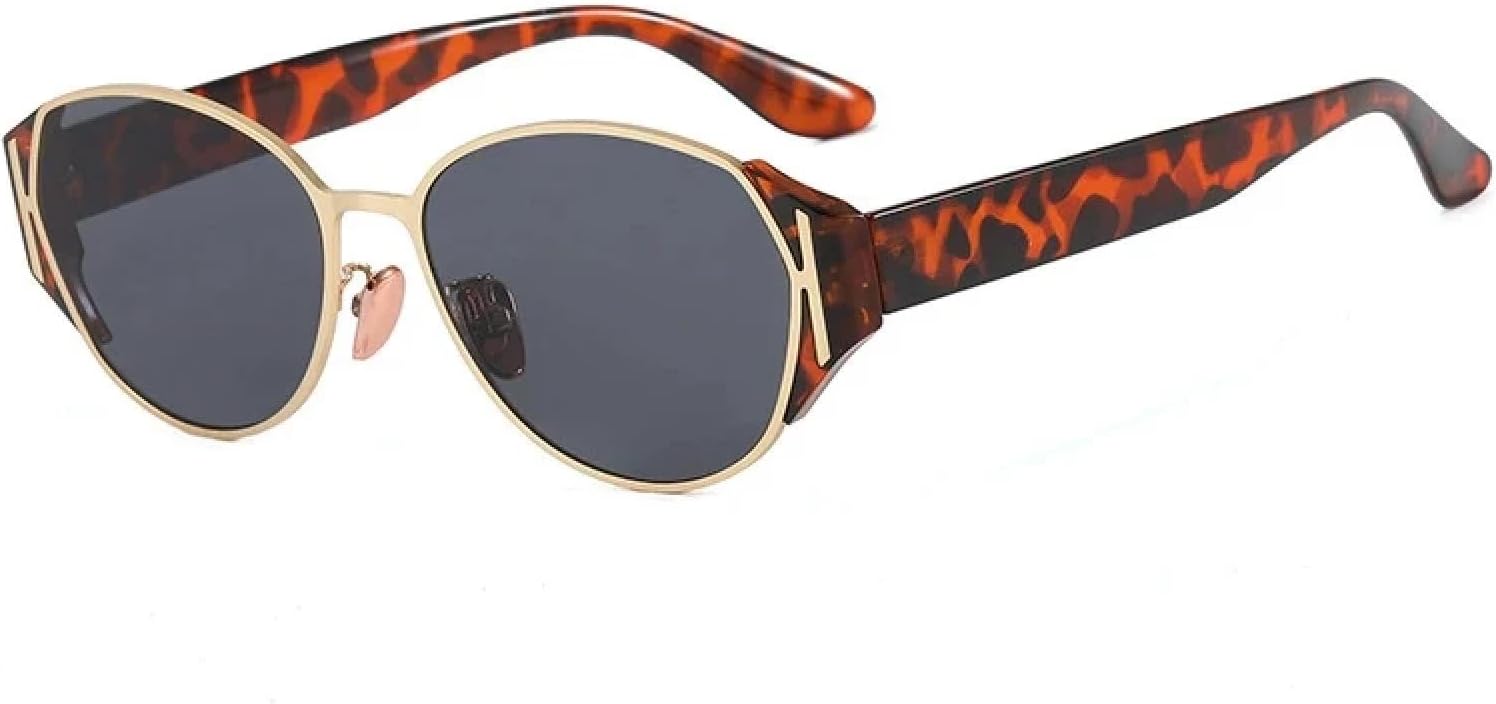 Модные солнцезащитные очки класса люкс, овальные, в стиле «кошачий глаз», для женщин и мужчин, в стиле ретро, летние, для путешествий, с защитой от УФ-излучения UV400 TKKTLLT, Leopard Gray
Модные солнцезащитные очки класса люкс, овальные, в стиле «кошачий глаз», для женщин и мужчин, в стиле ретро, летние, для путешествий, с защитой от УФ-излучения UV400 TKKTLLT, Leopard Gray