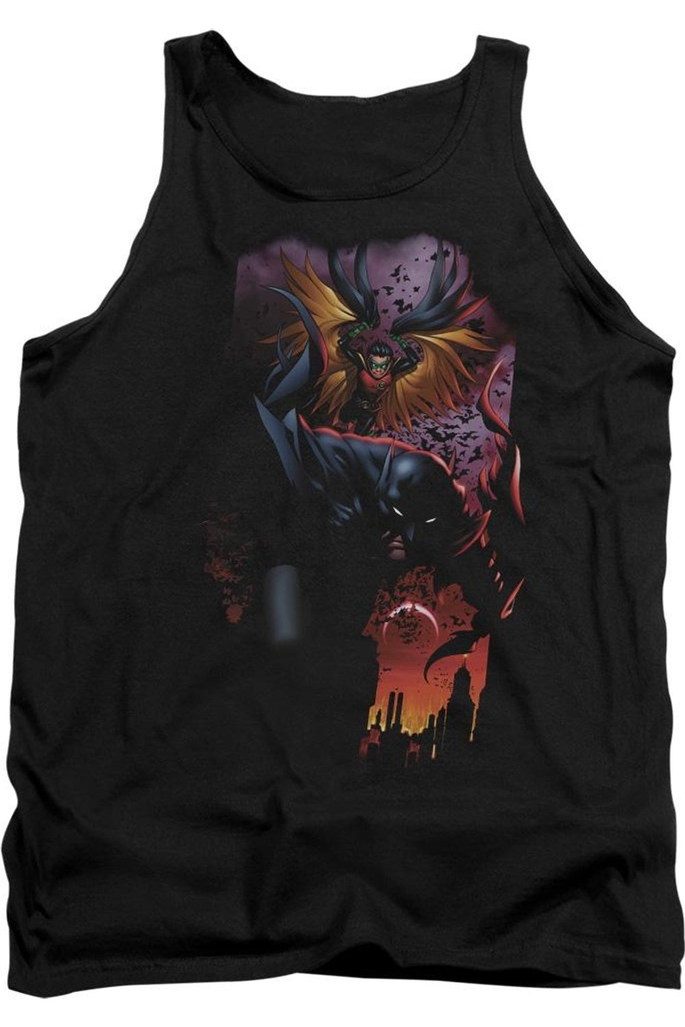 Бэтмен и Робин #1 Майка для взрослых Gildan, черный
Бэтмен и Робин #1 Майка для взрослых Gildan, черный