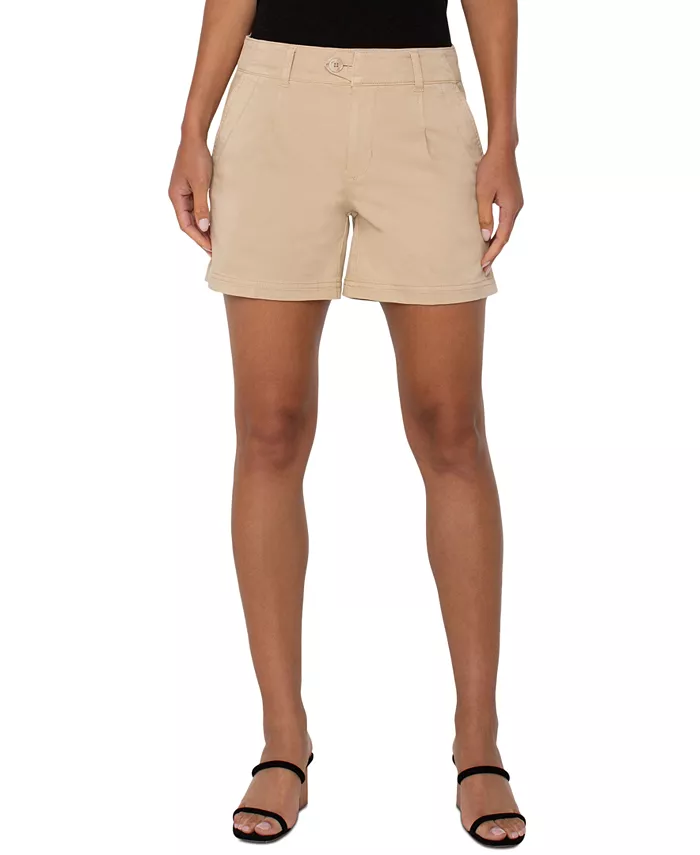 Женские плиссированные брюки-шорты Liverpool Los Angeles, коричневый/бежевый
Женские плиссированные брюки-шорты Liverpool Los Angeles, коричневый/бежевый