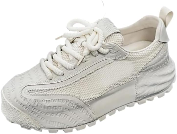 Мужские повседневные дышащие кроссовки из сетки - легкие, противоскользящие, удобные и в повседневном стиле Fusecottc, белый
Мужские повседневные дышащие кроссовки из сетки - легкие, противоскользящие, удобные и в повседневном стиле Fusecottc, белый