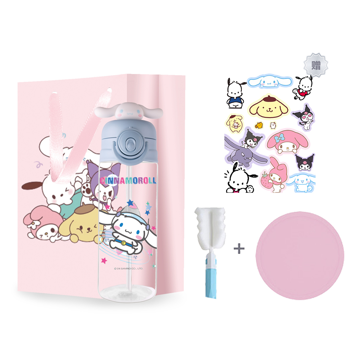 Пластиковые стаканы для воды Sanrio, красный
Пластиковые стаканы для воды Sanrio, красный