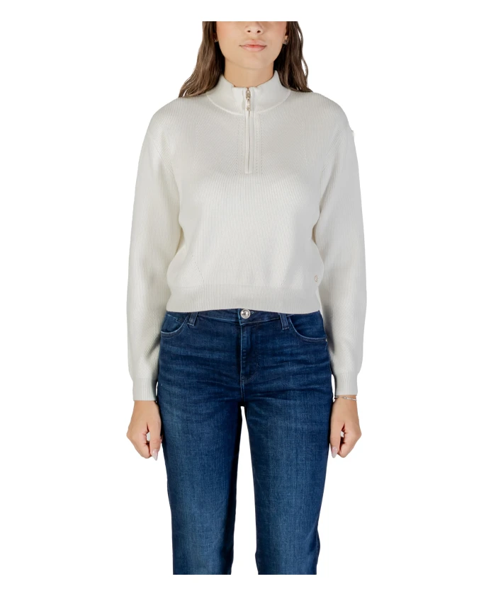 Современный пуловер с молнией до середины груди Guess, бежевый
Современный пуловер с молнией до середины груди Guess, бежевый