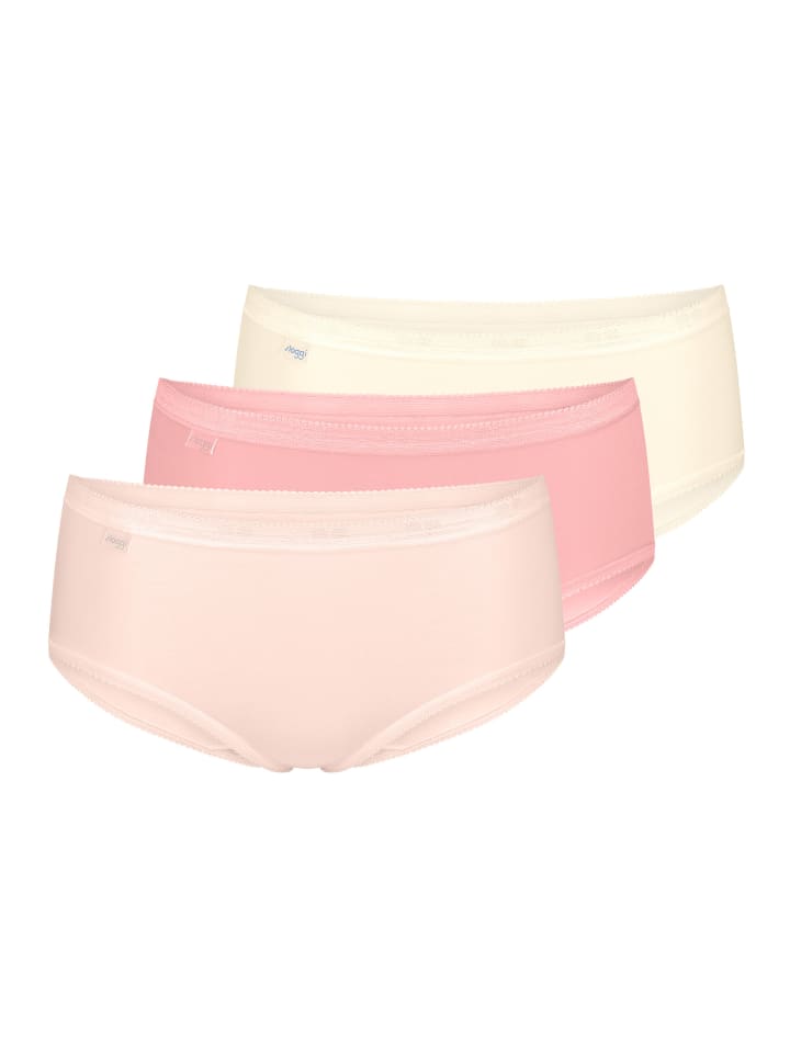 Sloggi Трусы-миди Basic+ красного/желтого цвета
Sloggi Трусы-миди Basic+ красного/желтого цвета