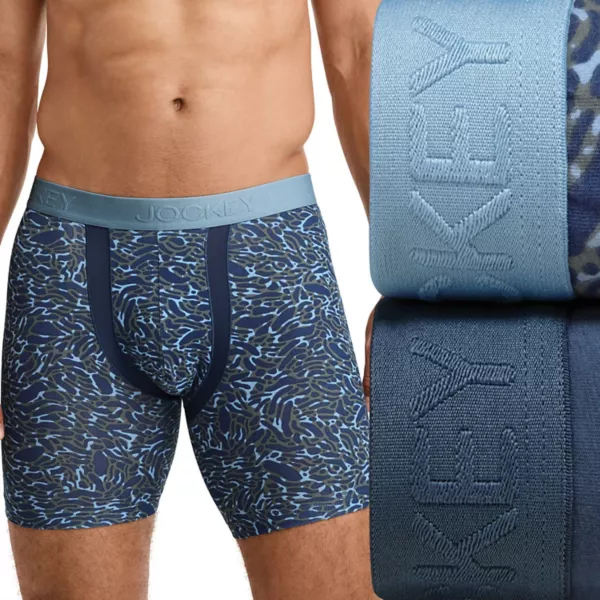 Просторные хлопковые трусы-боксеры 15 см с защитой от натирания, 2 шт Jockey, мультиколор
Просторные хлопковые трусы-боксеры 15 см с защитой от натирания, 2 шт Jockey, мультиколор