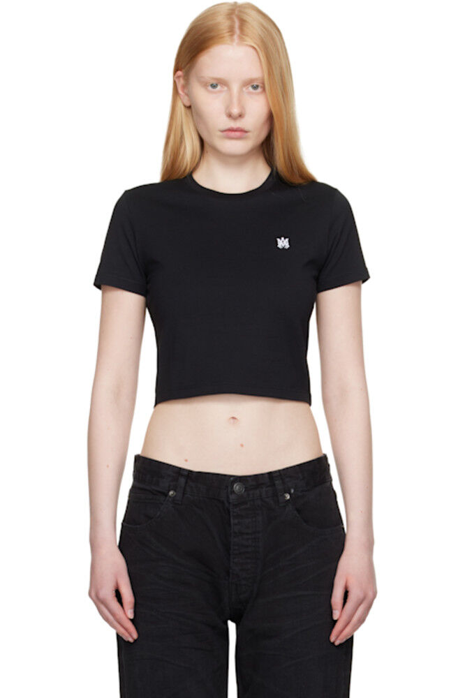 Черная футболка с вышивкой MA для малышей AMIRI
Черная футболка с вышивкой MA для малышей AMIRI