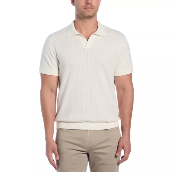 Мужской текстурированный трикотажный свитер с короткими рукавами Cubavera, цвет egret
Мужской текстурированный трикотажный свитер с короткими рукавами Cubavera, цвет egret