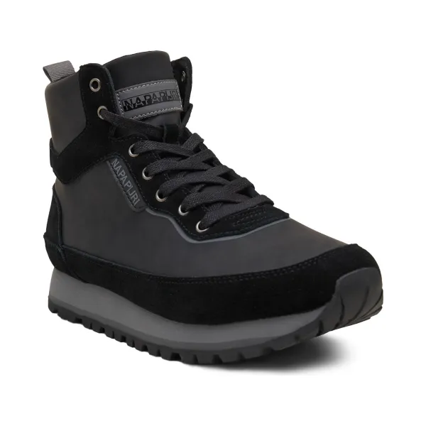 Кожаные высокие туфли Snowjog01 Napapijri, черный
Кожаные высокие туфли Snowjog01 Napapijri, черный