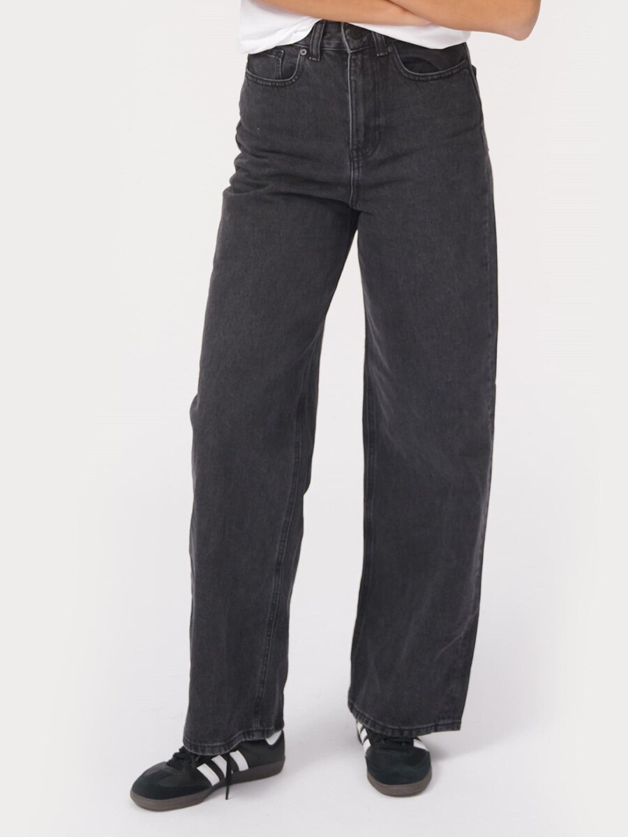 Джинсы с широкими штанинами TEESHOPPEN, Black Denim
Джинсы с широкими штанинами TEESHOPPEN, Black Denim