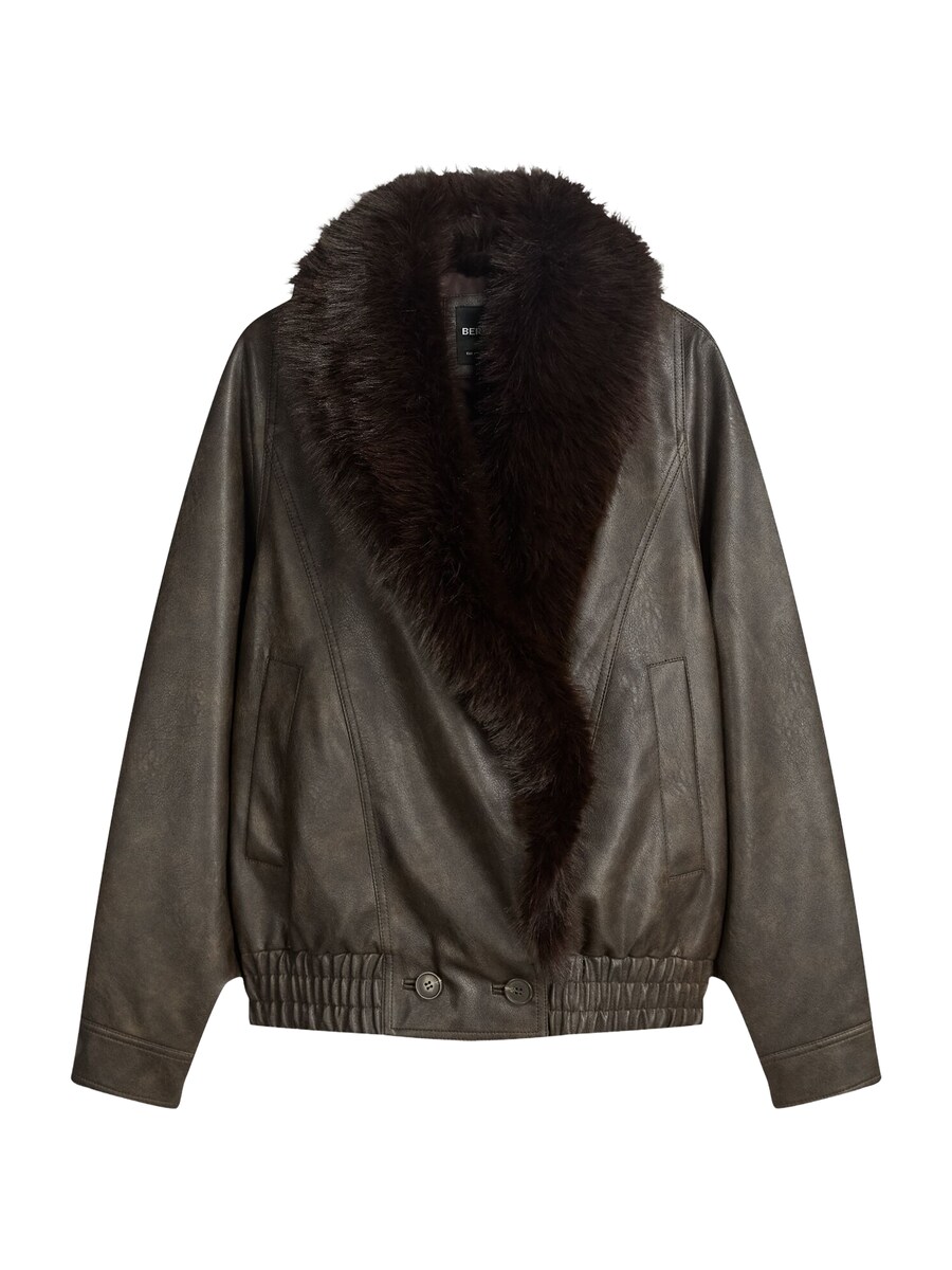 Демисезонная куртка Bershka, Brown
Демисезонная куртка Bershka, Brown