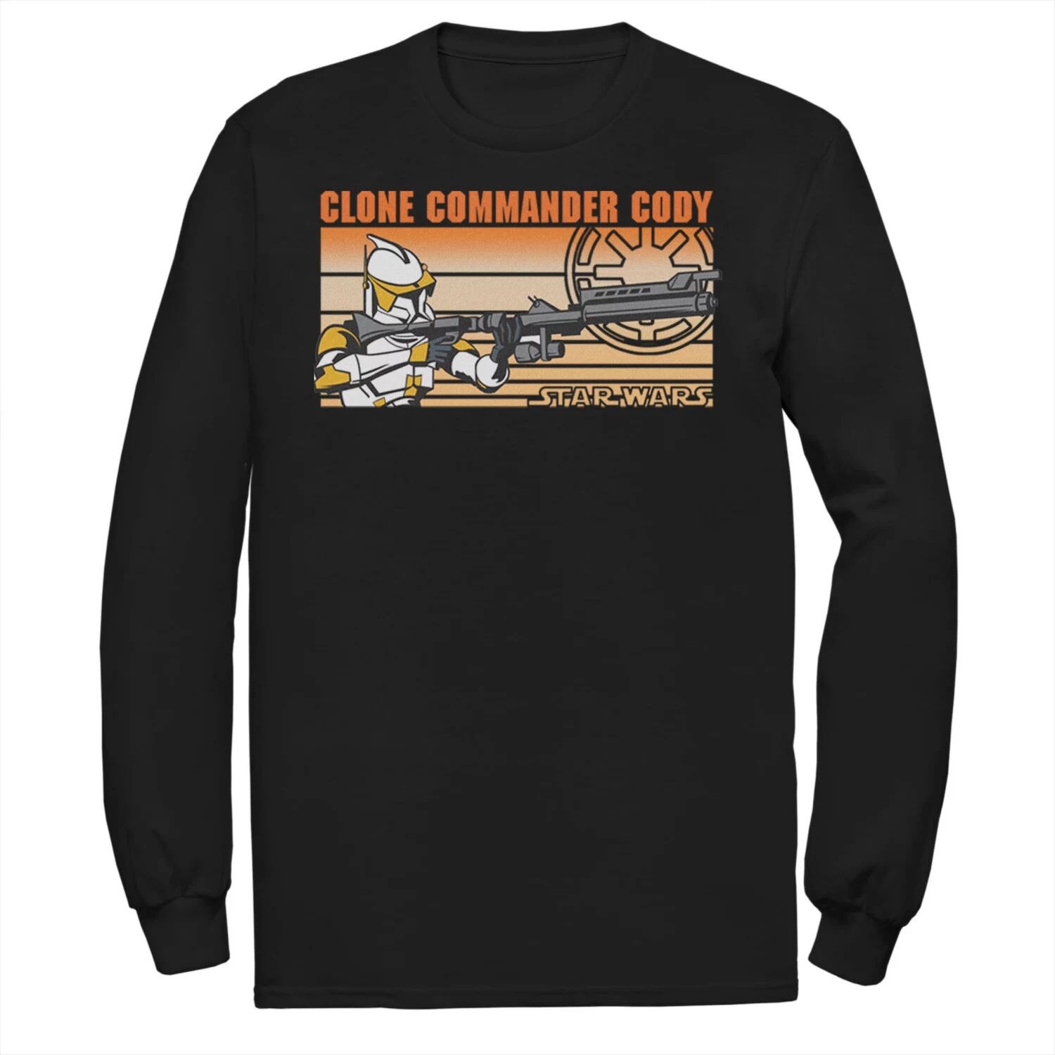 Мужская футболка «Звездные войны: Войны клонов» «Командир клонов Коди» Licensed Character
Мужская футболка «Звездные войны: Войны клонов» «Командир клонов Коди» Licensed Character