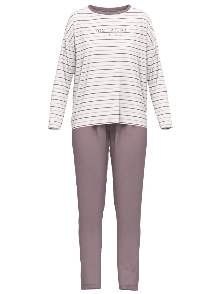 Tom Tailor Пижама Zaria в фиолетово-средную полоску
Tom Tailor Пижама Zaria в фиолетово-средную полоску