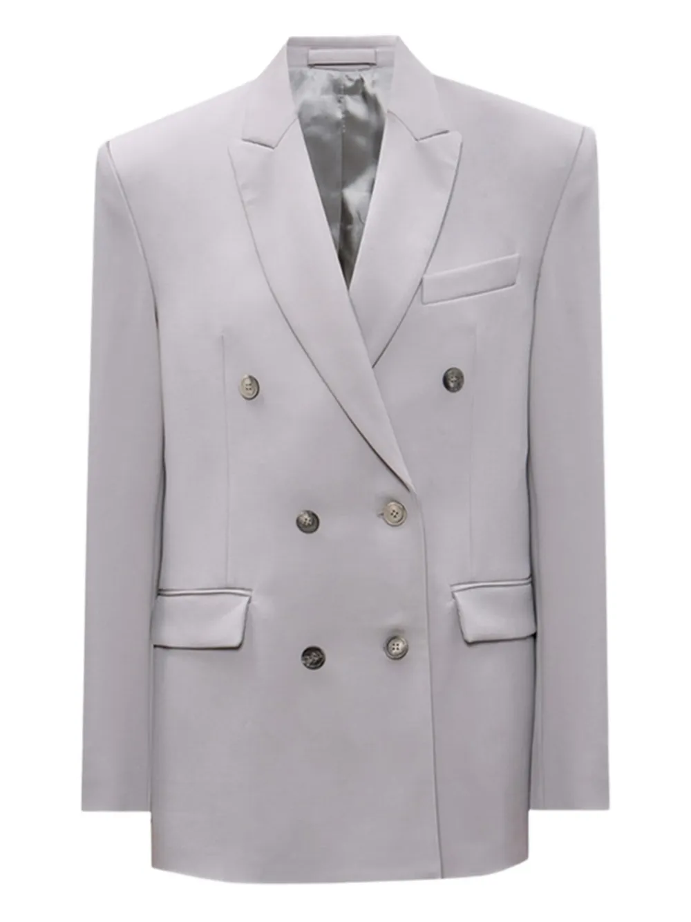 Двубортный пиджак Wardrobe.Nyc, серый
Двубортный пиджак Wardrobe.Nyc, серый