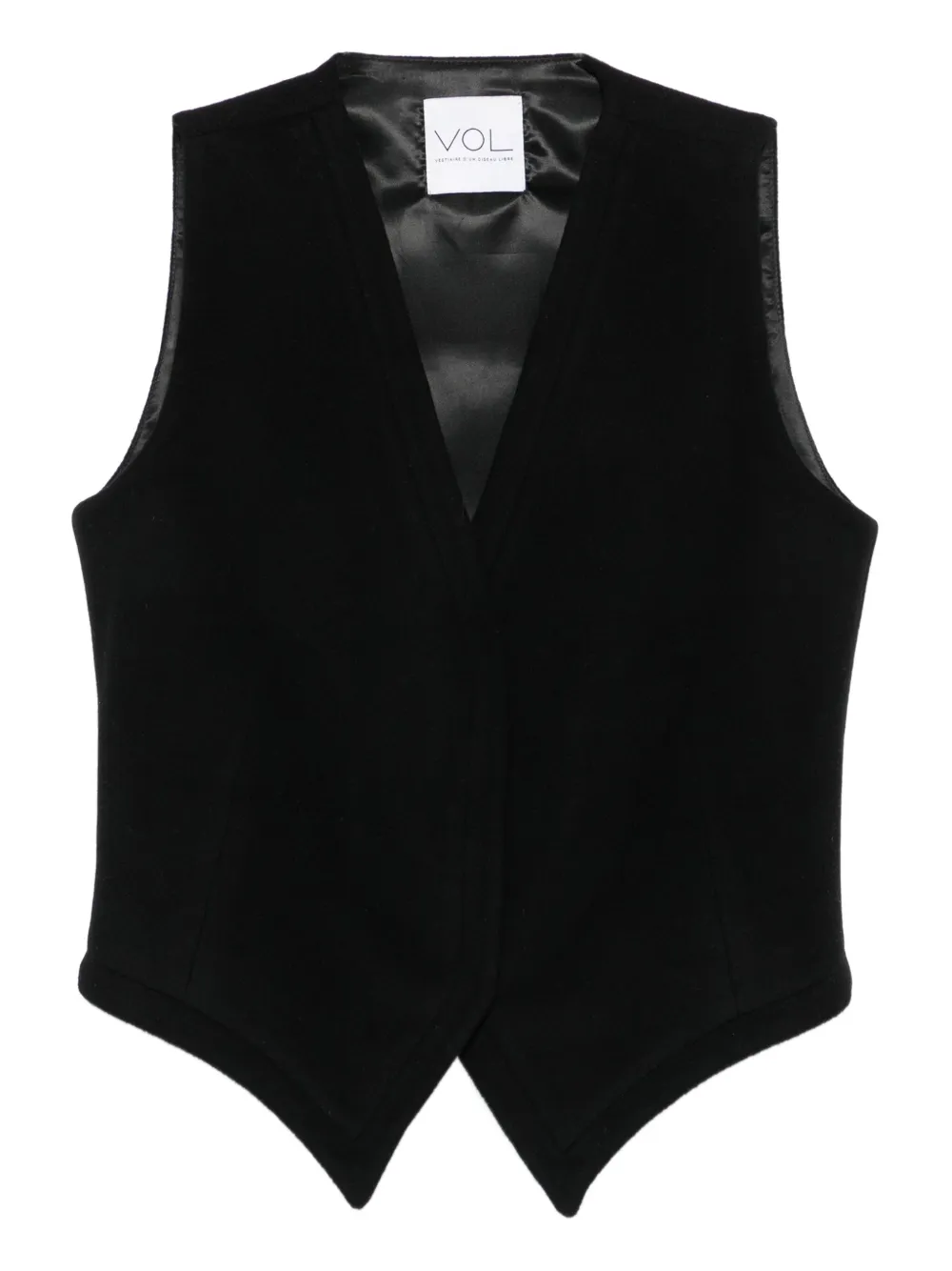 Жилет из смеси кашемира и шерсти с V-образный вырез Vestiaire D'Un Oiseau Libre, черный
Жилет из смеси кашемира и шерсти с V-образный вырез Vestiaire D'Un Oiseau Libre, черный