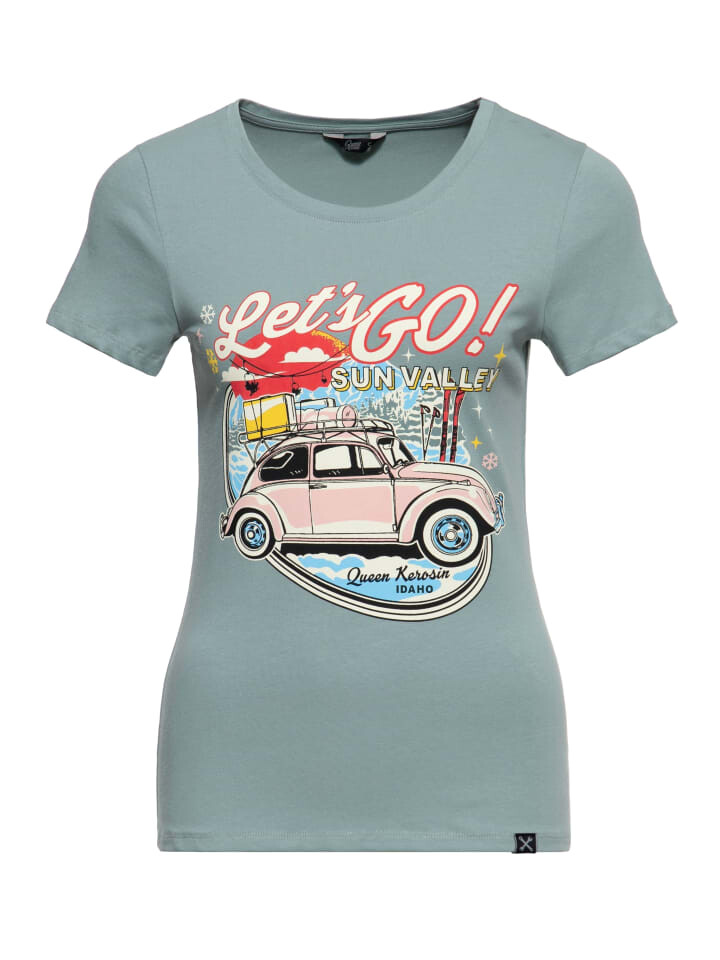 Футболка Queen Kerosin Sun Valley, цвет graugrün
Футболка Queen Kerosin Sun Valley, цвет graugrün