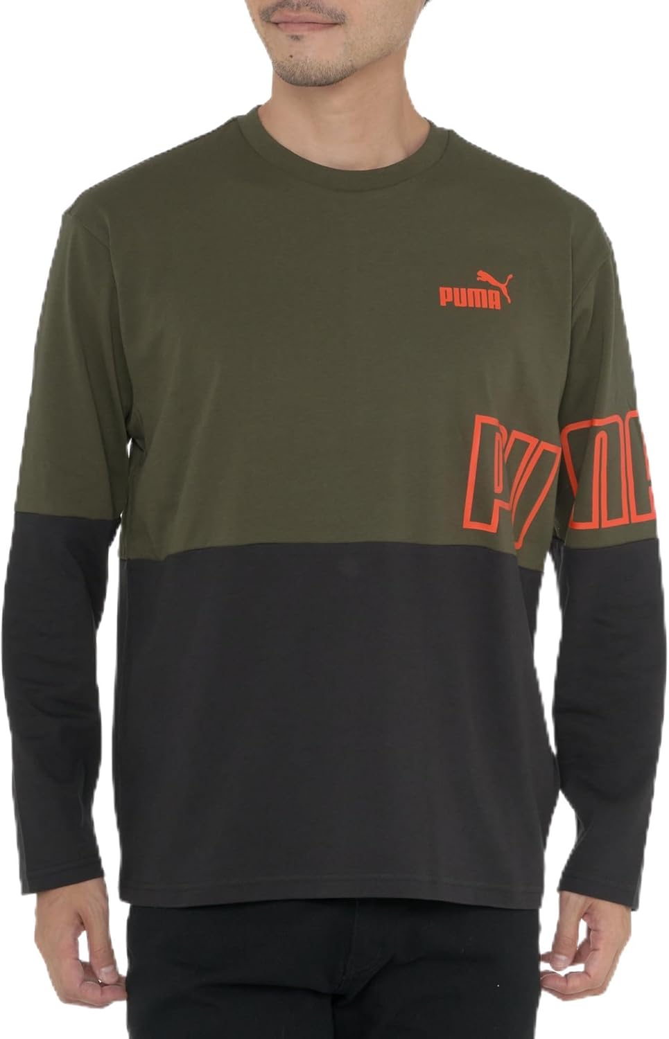 Мужская повседневная футболка Puma 683605 Power MX с длинными рукавами, темно-оливковый
Мужская повседневная футболка Puma 683605 Power MX с длинными рукавами, темно-оливковый