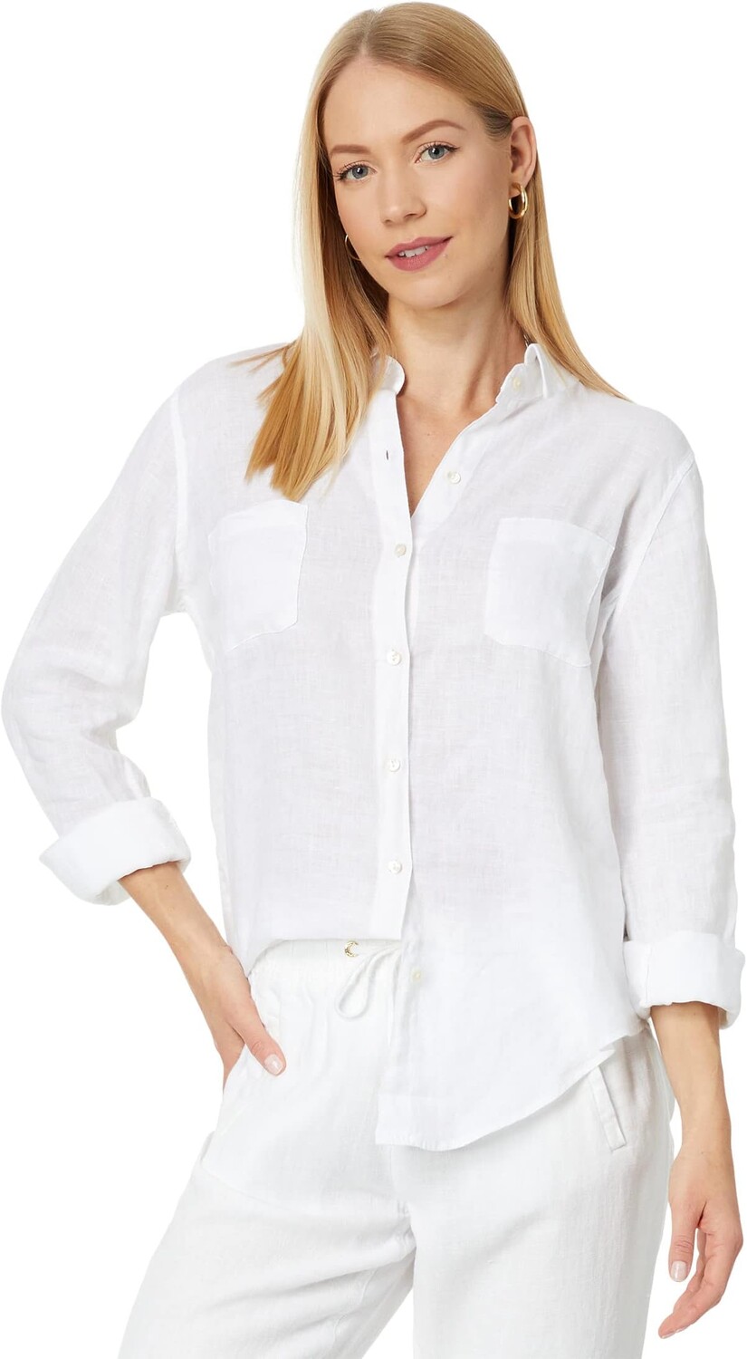 Рубашка Sea View Button-Down Lilly Pulitzer, цвет Resort White
Рубашка Sea View Button-Down Lilly Pulitzer, цвет Resort White