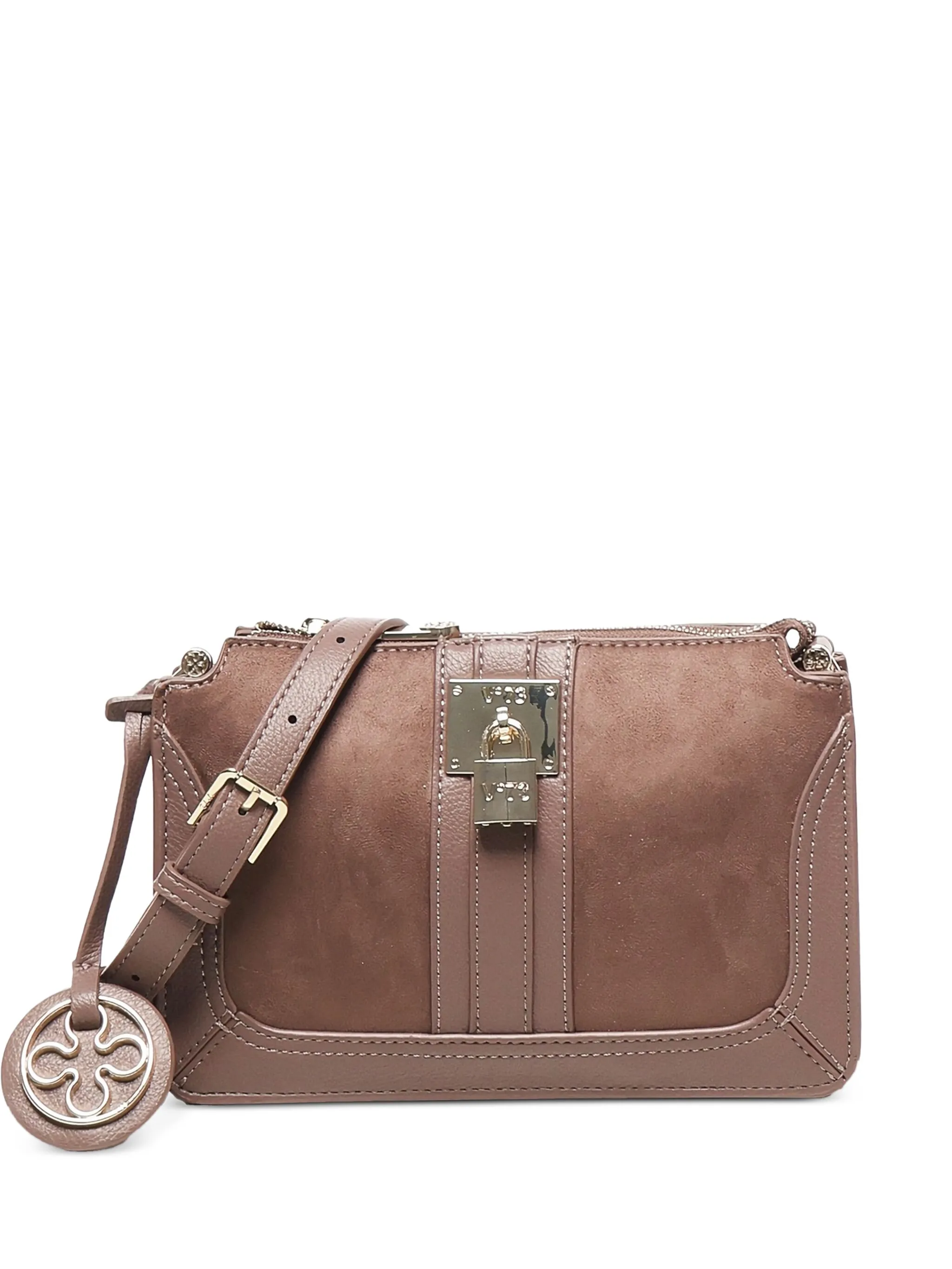 Сумка на плечо с двойной молнией V°73, коричневый
Сумка на плечо с двойной молнией V°73, коричневый