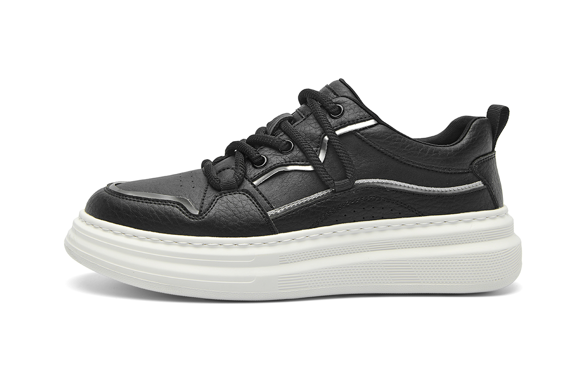 HLA Мужские лоу-топ скейтборд кроссовки черные, цвет Black
HLA Мужские лоу-топ скейтборд кроссовки черные, цвет Black