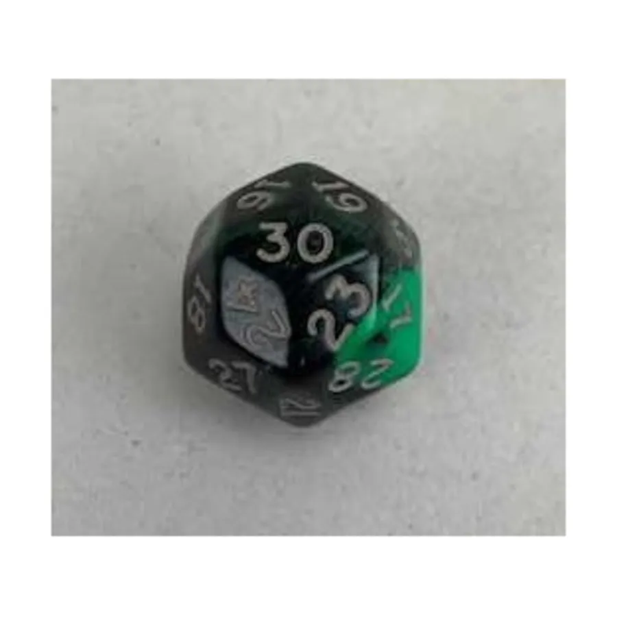 d30 Зеленый с золотом (25 мм), Dice - Oblivion, Unsual Shapes, Micro & Oversized (Crystal Caste)
d30 Зеленый с золотом (25 мм), Dice - Oblivion, Unsual Shapes, Micro & Oversized (Crystal Caste)