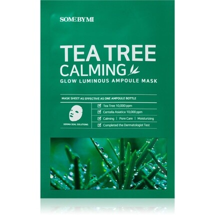 Some By Mi Glow Luminous Tea Tree Успокаивающая тканевая маска - 25 г, для проблемной кожи
Some By Mi Glow Luminous Tea Tree Успокаивающая тканевая маска - 25 г, для проблемной кожи